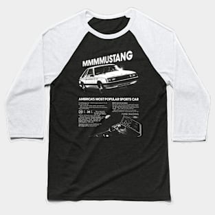 FORD MUSTANG - advert Baseball T-Shirt